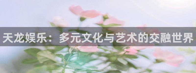 杏宇娱乐：天龙娱乐：多元文化与艺术的交融世界